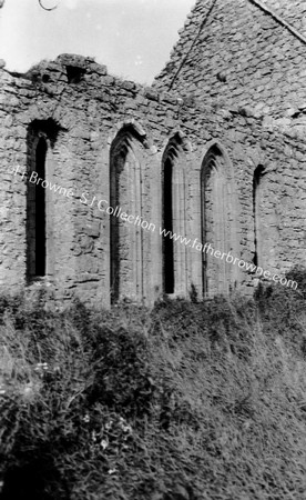 CHAPTER HOUSE WINDOWS EXTERIOR